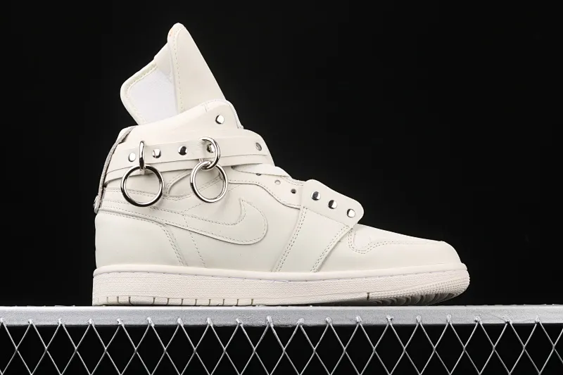 All categories Air Jordan Jordan series basketball shoes Air Jordan 1 High Comme Des Garcons Homme Plus x Air Jordan 1 High "CDG White" AJ1 Joe 1 retro classic high-top versatile cultural basketball shoes CN5738-100